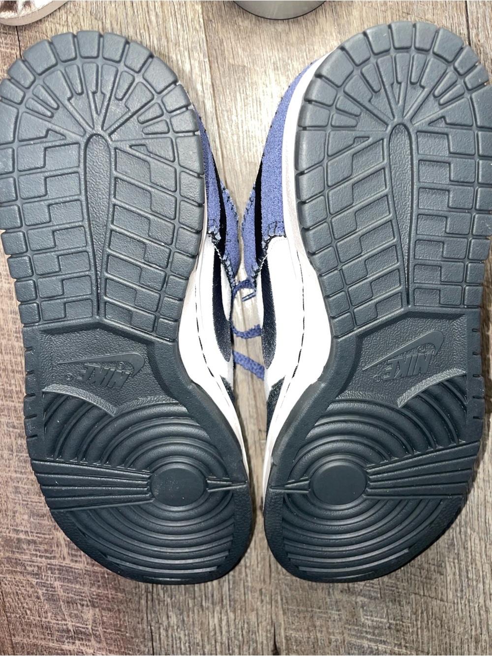 Nike Dunk Low Retro SE Black & Navy Denim BRAND NEW NEVER WORN - Picture 4 of 7